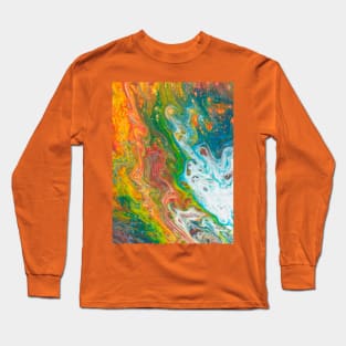 Molten Rainbow Long Sleeve T-Shirt